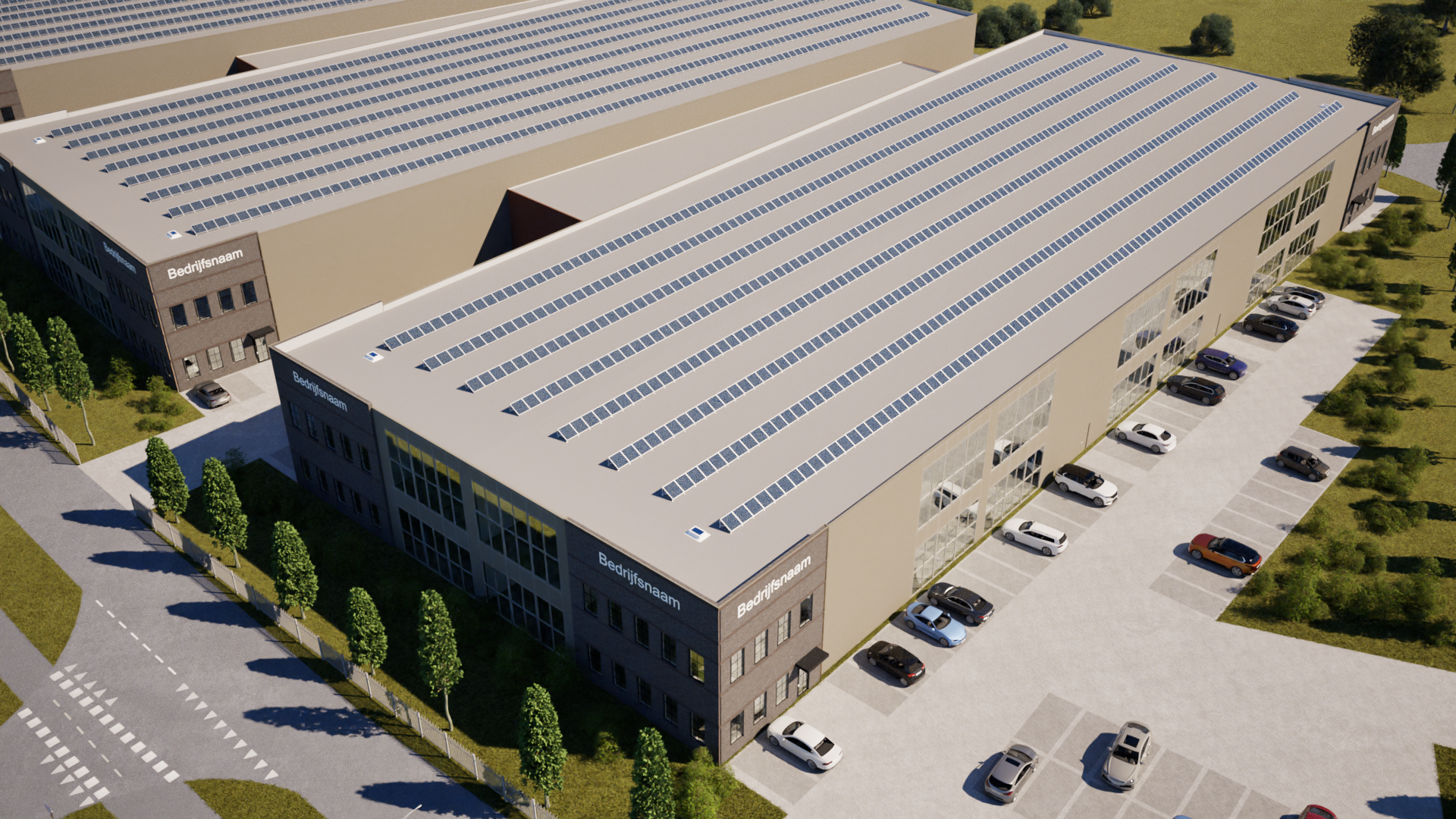 Bedrijfshal en kantoor INDUSTRY32